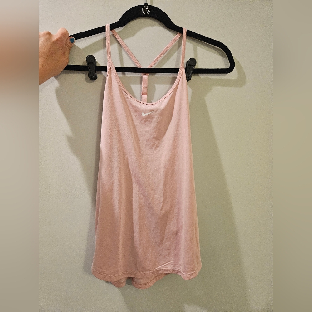 Nike Baby Pink Y tank top size Medium GUC
